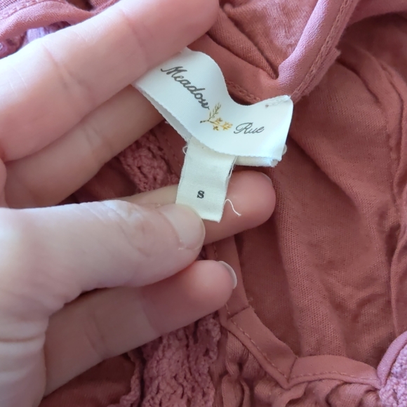 Anthropologie Dusty Rose Tank - Picture 3 of 5